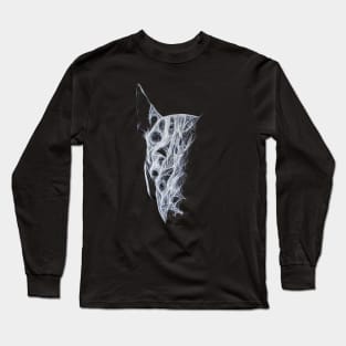 Bull Terrier Portrait Loft and Spiritual Style Long Sleeve T-Shirt